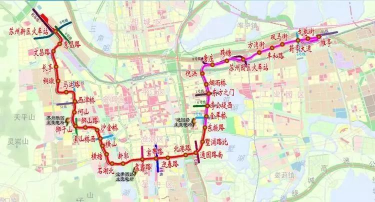 苏州5号线最新地铁线路图,苏州地铁5号线最新线路图详解